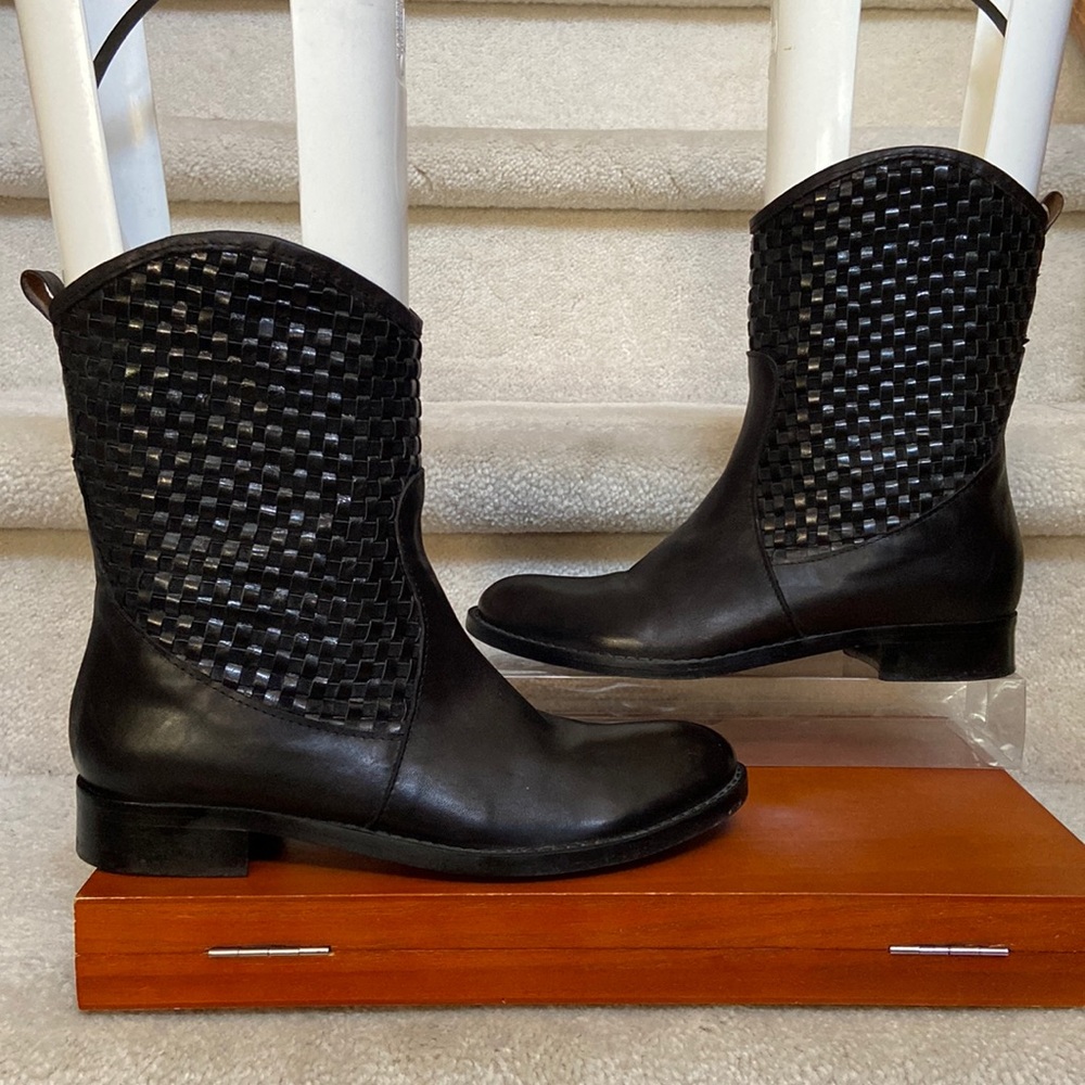 savio 1969 italian black boots